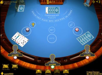 Онлайн покер без регистрации